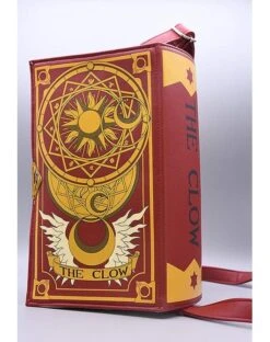 Cardcaptor Sakura Clow Card Clow Card Book Shoulder Bag -Cheap Figures Store 9453723353118