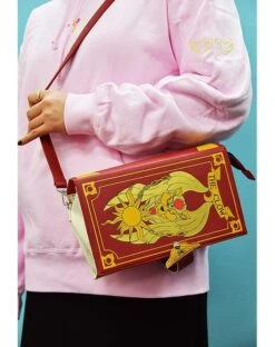 Cardcaptor Sakura Clow Card Clow Card Book Shoulder Bag -Cheap Figures Store 9453725974558