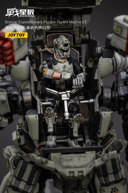 Battle For The Stars Sorrow Expeditionary Forces Tyrant Mecha 01 With Pilot 1/18 Scale Figure Set 13 Battle For The Stars Sorrow Expeditionary Forces Tyrant Mecha 01 With Pilot 1/18 Scale Figure Set - Image 11