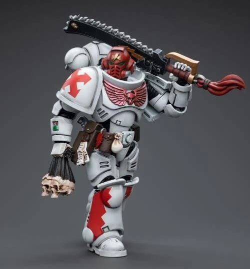 Warhammer 40K White Scars Assault Intercessor Sergeant Tsendbaatar 1/18 Scale Figure 7 Warhammer 40K White Scars Assault Intercessor Sergeant Tsendbaatar 1/18 Scale Figure - Image 5