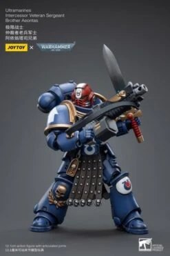 Warhammer 40k Ultramarines Intercessor Veteran Sergeant Brother Aeontas 1/18 Scale Figure -Cheap Figures Store 9930b2a8 a08f 439d 9565 99ea91375e3b