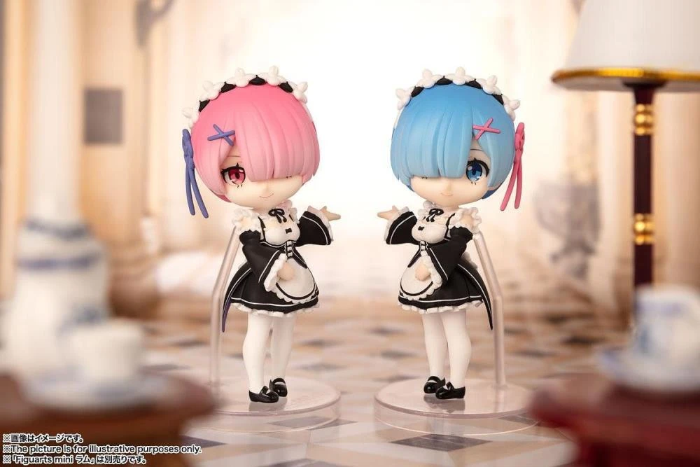 Bandai Re:Zero Starting Life In Another World Figuarts Mini Rem 8 Bandai Re:Zero Starting Life In Another World Figuarts Mini Rem - Image 6