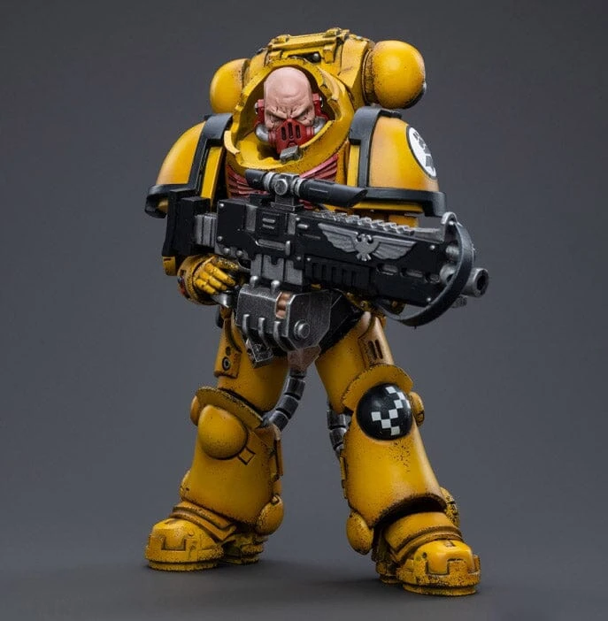 Warhammer 40K Imperial Fists Heavy Intercessors 02 1/18 Scale Figure 6 Warhammer 40K Imperial Fists Heavy Intercessors 02 1/18 Scale Figure - Image 4