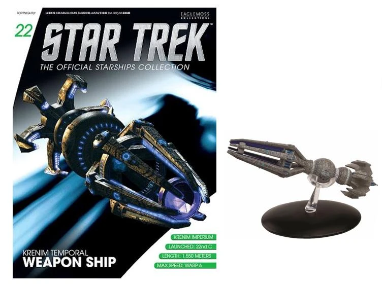 Star Trek Starships Collection #22 Krenim Temporal Weapon Ship 10 Star Trek Starships Collection #22 Krenim Temporal Weapon Ship - Image 8