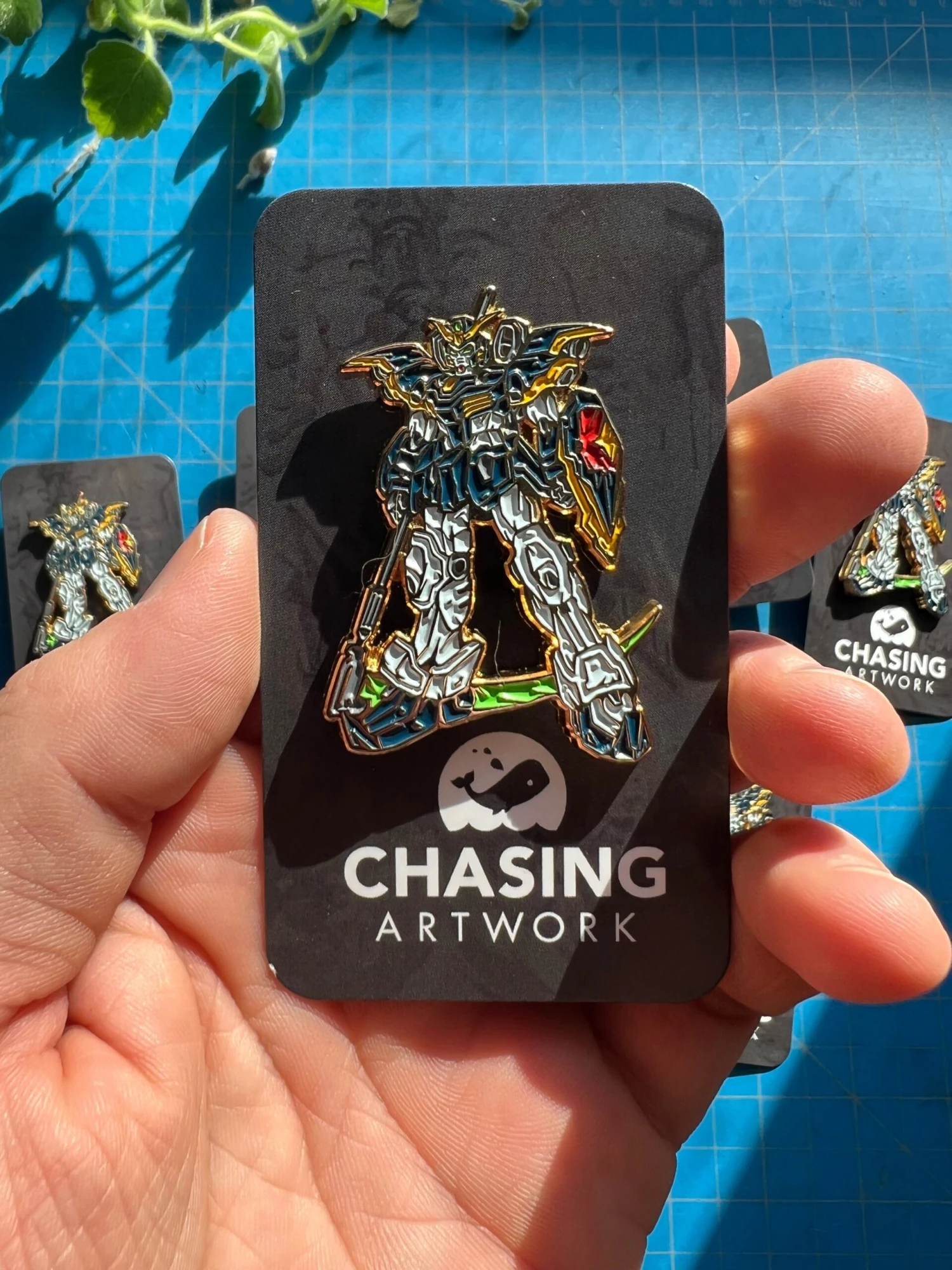 Limited Chasing Artwork Gundam Deathscythe Enamel Pin 3 Limited Chasing Artwork Gundam Deathscythe Enamel Pin