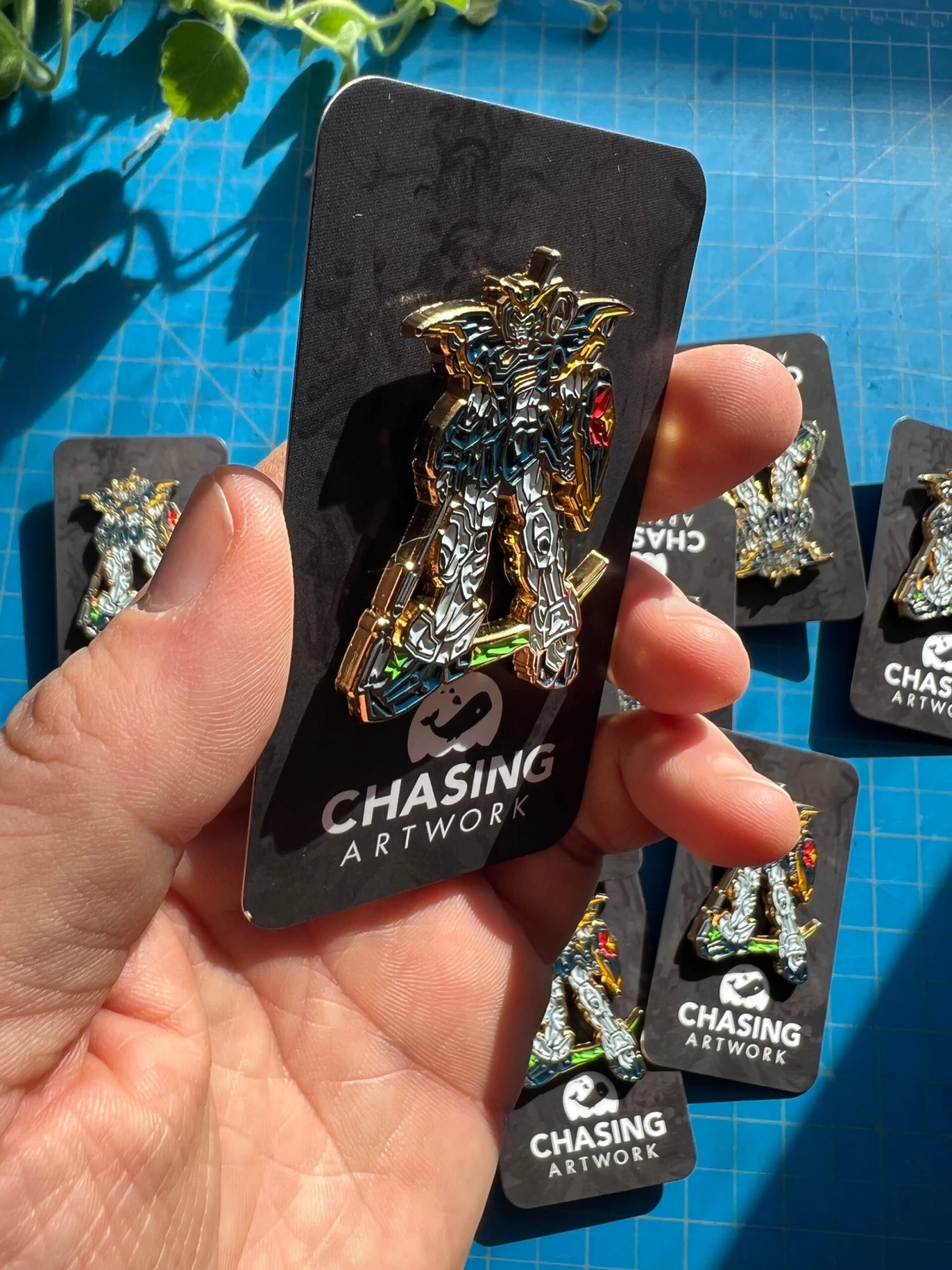 Limited Chasing Artwork Gundam Deathscythe Enamel Pin 5 Limited Chasing Artwork Gundam Deathscythe Enamel Pin - Image 3