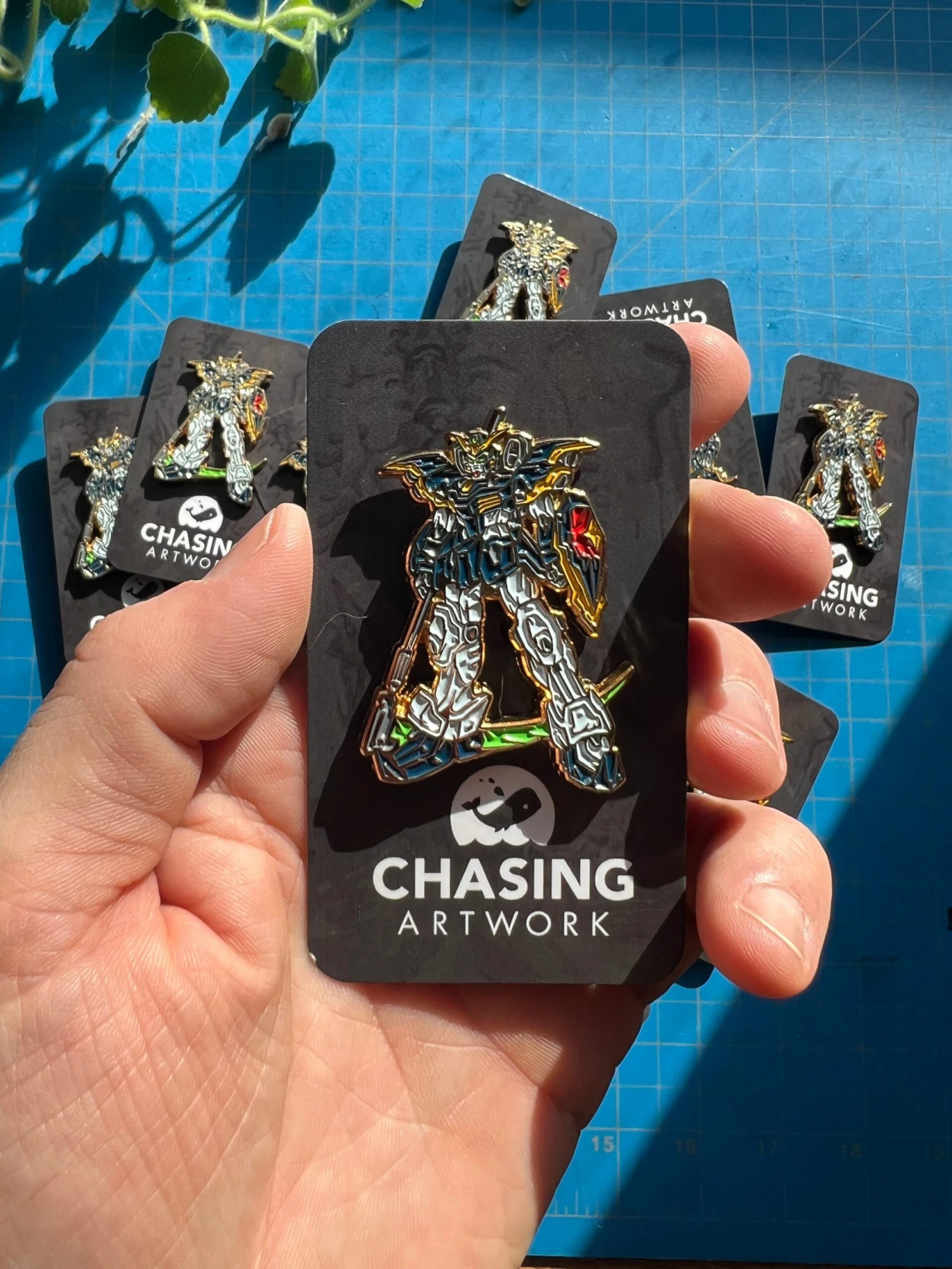 Limited Chasing Artwork Gundam Deathscythe Enamel Pin 7 Limited Chasing Artwork Gundam Deathscythe Enamel Pin - Image 5