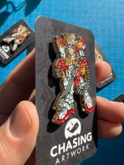 Limited Chasing Artwork Gundam Heavyarms Enamel Pin -Cheap Figures Store IMG 2962