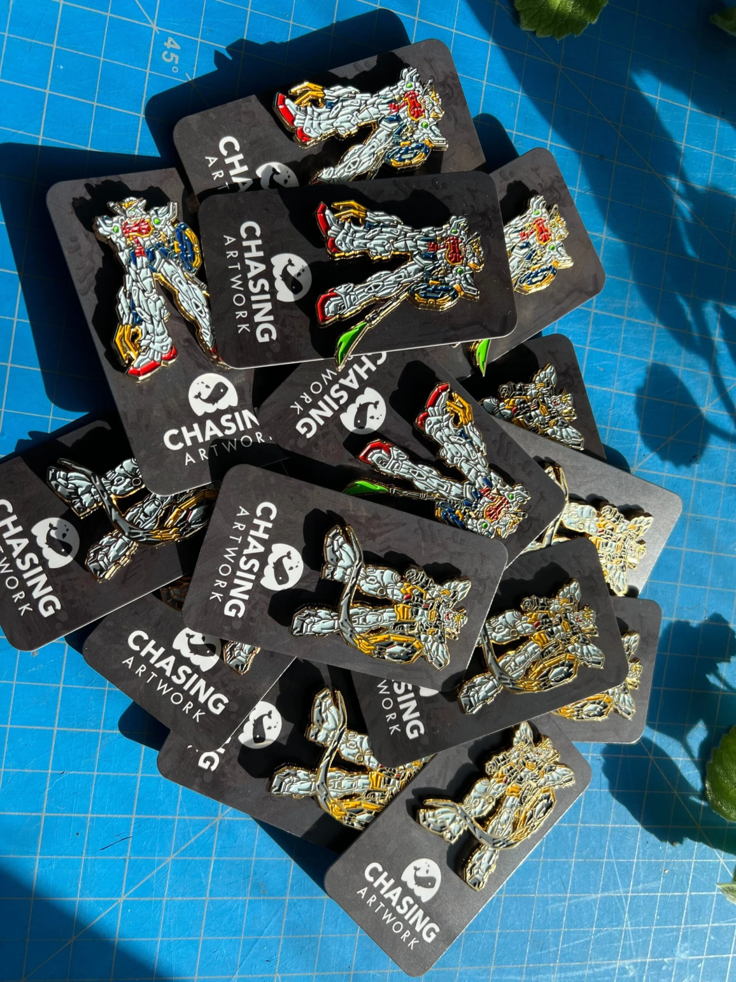 Limited Chasing Artwork Gundam Deathscythe Enamel Pin 8 Limited Chasing Artwork Gundam Deathscythe Enamel Pin - Image 6