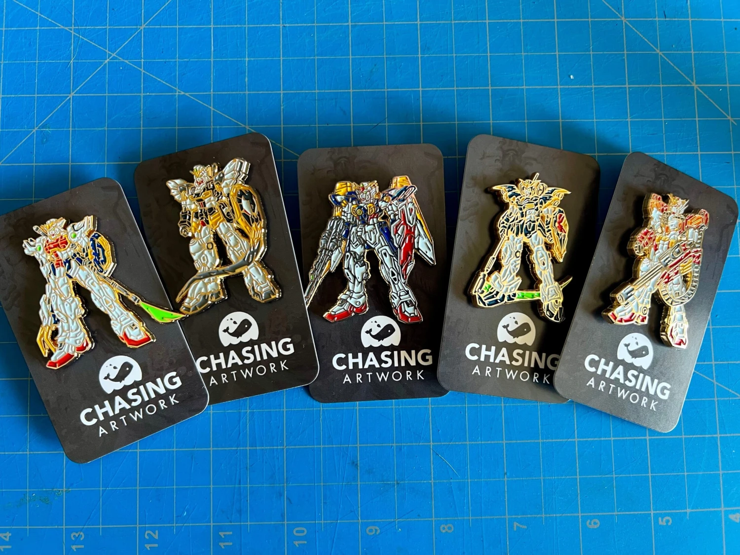 Limited Chasing Artwork Gundam Deathscythe Enamel Pin 10 Limited Chasing Artwork Gundam Deathscythe Enamel Pin - Image 8