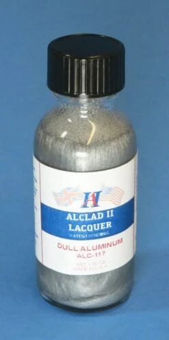 STEVENS Alclad II 1oz. Bottle Dull Aluminum Lacquer