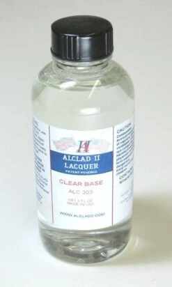 STEVENS ALC-303 4oz. Bottle Clear Enamel Base