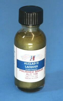 STEVENS Alclad II 1oz. Bottle Polished Brass Lacquer
