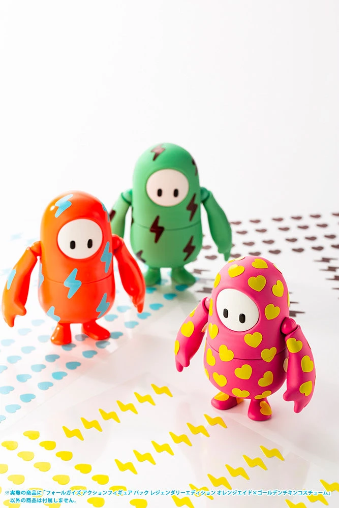 Kotobukiya Fall Guys: Ultimate Knockout Fall Guy (Orangeade X Golden Chicken Costume) 1/20 Scale Action Figure 16 Kotobukiya Fall Guys: Ultimate Knockout Fall Guy (Orangeade X Golden Chicken Costume) 1/20 Scale Action Figure - Image 14