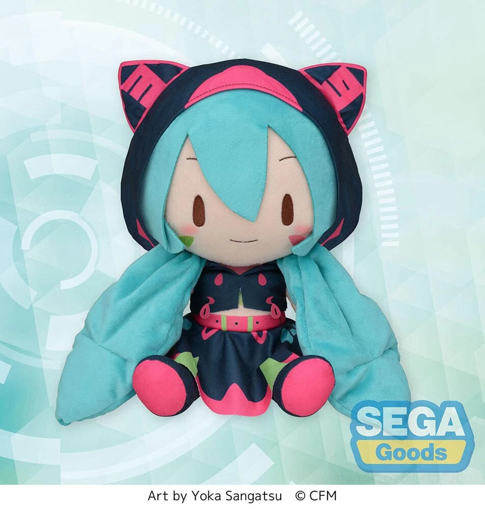 Vocaloid Fuwapuchi Hatsune Miku (Live Stage Ver.) Plush 4 Vocaloid Fuwapuchi Hatsune Miku (Live Stage Ver.) Plush - Image 2