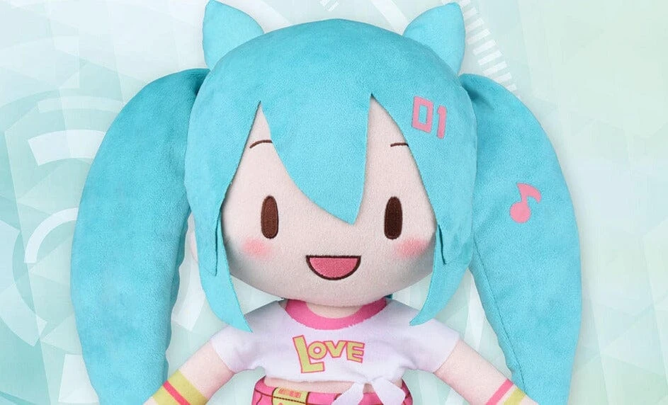 Vocaloid Fuwapuchi Hatsune Miku (Live Cheering Ver.) Plush 3 Vocaloid Fuwapuchi Hatsune Miku (Live Cheering Ver.) Plush