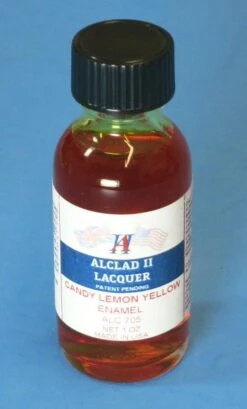 STEVENS Alclad II 1oz. Bottle Candy Lemon Yellow Enamel ALC-705