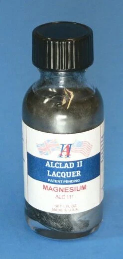 STEVENS Alclad II 1oz. Bottle Magnesium Lacquer ALC-111