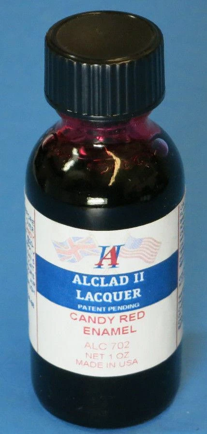 STEVENS Alclad II 1oz. Bottle Candy Red Enamel ALC-702 3 STEVENS Alclad II 1oz. Bottle Candy Red Enamel ALC-702
