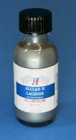 STEVENS Alclad II 1oz. Bottle Aluminum Lacquer ALC-101