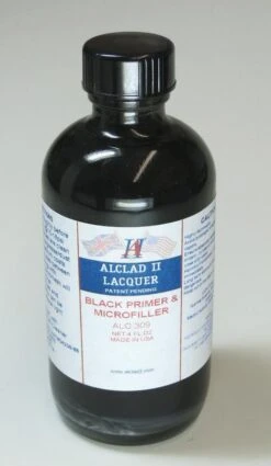 STEVENS Alclad II 4oz. Bottle Black Primer & Microfiller ALC-309