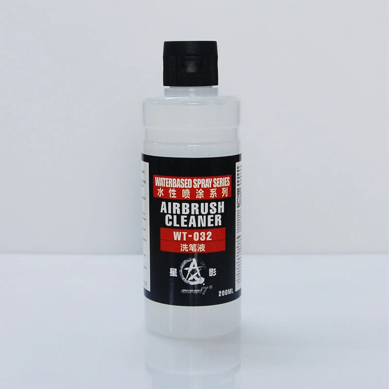 Sunin Acrylic Cleaner WT-032 Airbrush Cleaner 200ML 3 Sunin Acrylic Cleaner WT-032 Airbrush Cleaner 200ML