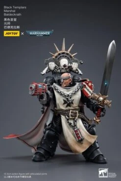 Warhammer 40K Black Templars Marshal Baldeckrath 1/18 Scale Figure -Cheap Figures Store a217e569 8c33 4fb5 b159 3e31455b12a4