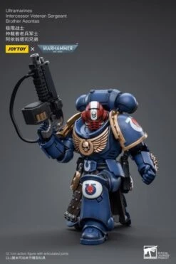 Warhammer 40k Ultramarines Intercessor Veteran Sergeant Brother Aeontas 1/18 Scale Figure -Cheap Figures Store a2bd69e2 17fb 4195 8591 5fc429818633