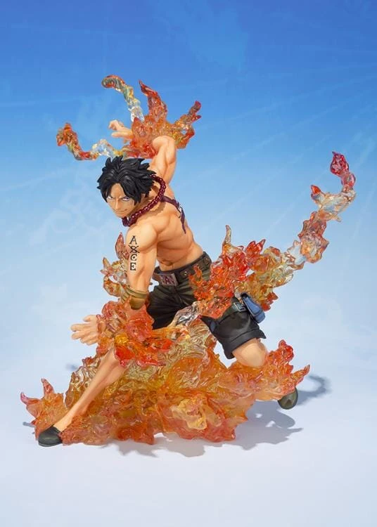 Bandai One Piece FiguartsZERO Portgas D. Ace Brother's Bond (Reissue) 4 Bandai One Piece FiguartsZERO Portgas D. Ace Brother's Bond (Reissue) - Image 2