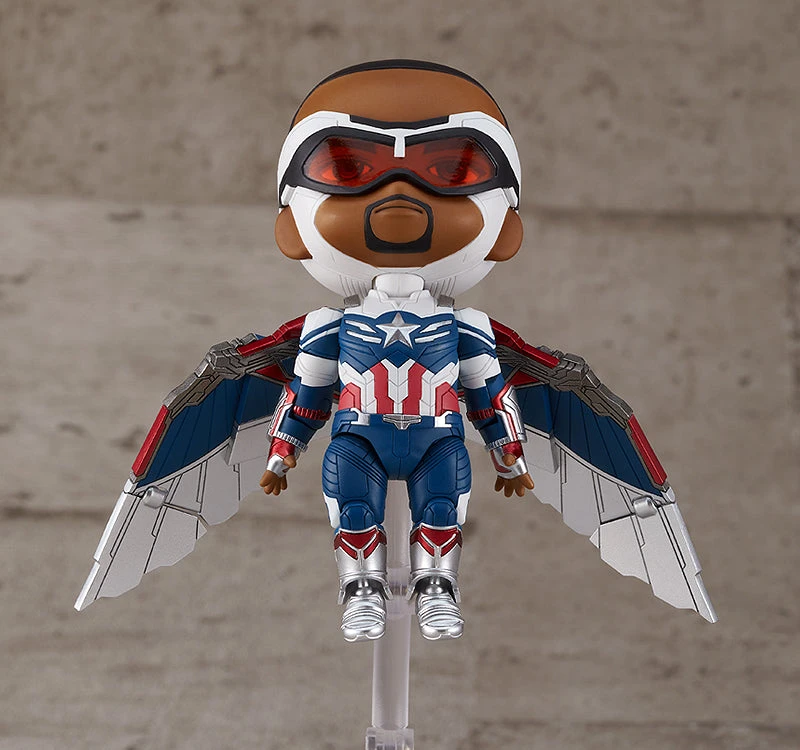 The Falcon And The Winter Soldier Nendoroid No.1618-DX Captain America (Sam Wilson) 5 The Falcon And The Winter Soldier Nendoroid No.1618-DX Captain America (Sam Wilson) - Image 3