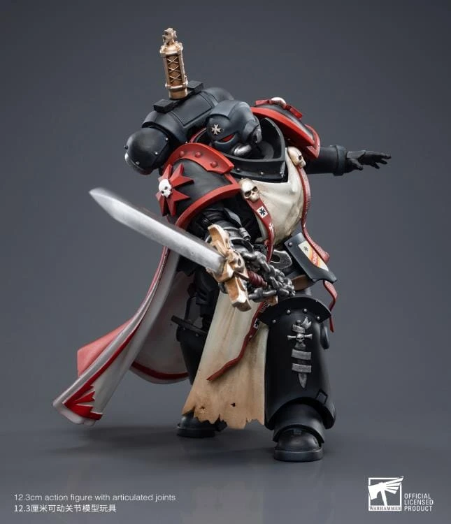 Warhammer 40K Black Templars Primaris Sword Brethren Eberwulf 1/18 Scale Figure 6 Warhammer 40K Black Templars Primaris Sword Brethren Eberwulf 1/18 Scale Figure - Image 4