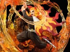 Bandai Demon Slayer Kimetsu No Yaiba Kyojuro Rengoku (DX Ver.) 1/8 Scale Figure