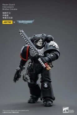 Warhammer 40K Raven Guard Intercessors Brother Colvane 1/18 Scale Figure 15 Warhammer 40K Raven Guard Intercessors Brother Colvane 1/18 Scale Figure -Cheap Figures Store b1f81315 dcee 4570 8022 087e024134ca