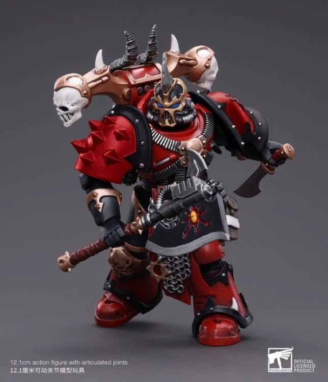 Warhammer 40K Chaos Space Marines Red Corsairs Exalted Champion Gotor The Blade 1/18 Scale Figure 7 Warhammer 40K Chaos Space Marines Red Corsairs Exalted Champion Gotor The Blade 1/18 Scale Figure - Image 5