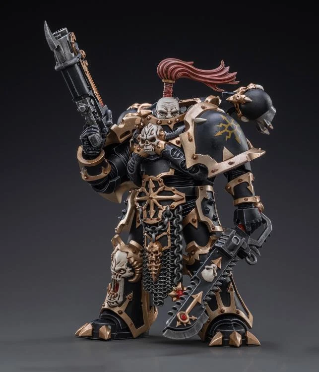 Warhammer 40K Black Legion Havocs Champion Brother Slael 1/18 Scale Figure 4 Warhammer 40K Black Legion Havocs Champion Brother Slael 1/18 Scale Figure - Image 2