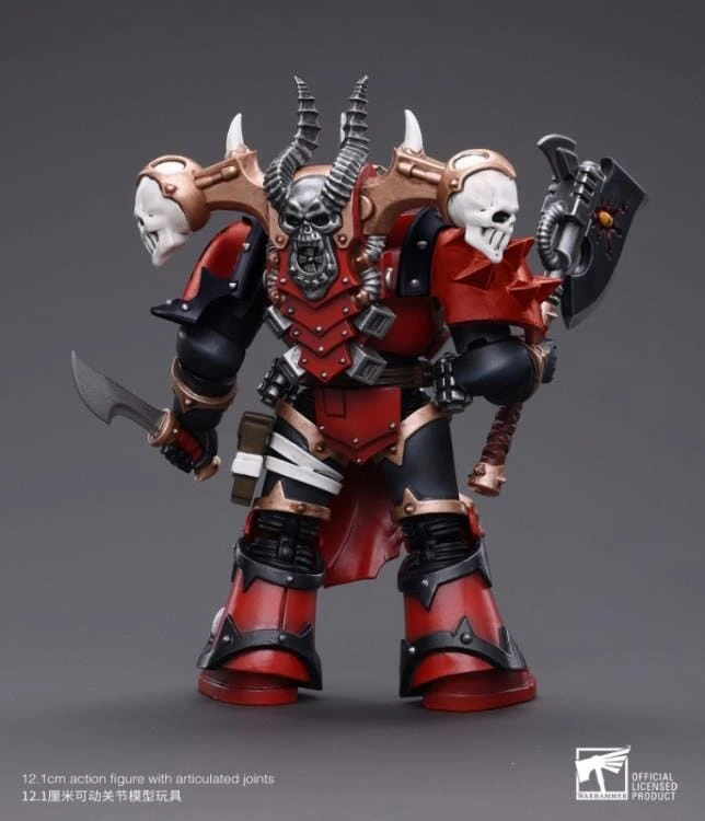 Warhammer 40K Chaos Space Marines Red Corsairs Exalted Champion Gotor The Blade 1/18 Scale Figure 6 Warhammer 40K Chaos Space Marines Red Corsairs Exalted Champion Gotor The Blade 1/18 Scale Figure - Image 4