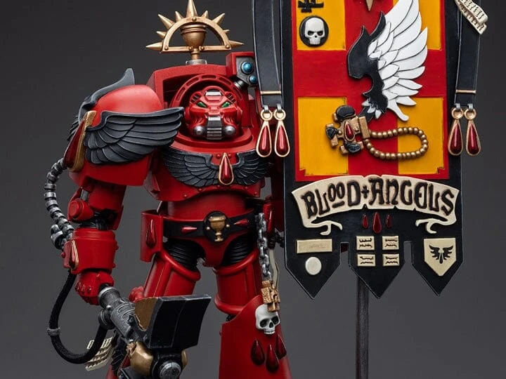 Warhammer 40K Blood Angels Ancient Brother Leonid 1/18 Scale Figure 3 Warhammer 40K Blood Angels Ancient Brother Leonid 1/18 Scale Figure