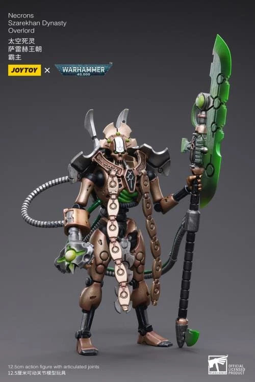 Warhammer 40K Necrons Szarekhan Dynasty Overlord 1/18 Scale Figure 4 Warhammer 40K Necrons Szarekhan Dynasty Overlord 1/18 Scale Figure - Image 2