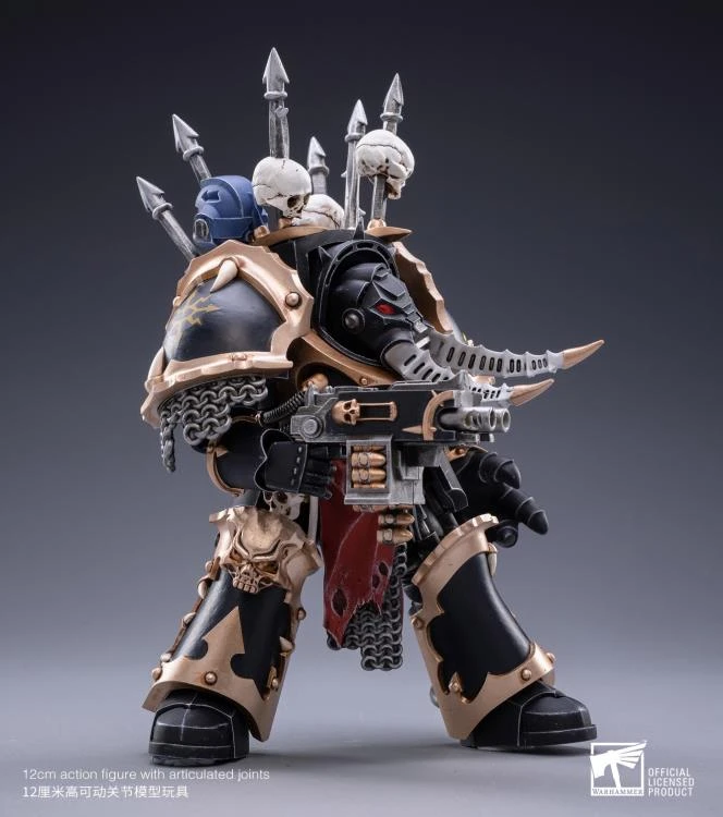 Warhammer 40K Black Legion Brother Bathalorr 1/18 Scale Figure 7 Warhammer 40K Black Legion Brother Bathalorr 1/18 Scale Figure - Image 5