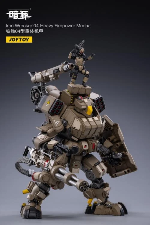 Dark Source Iron Wrecker 04 Heavy Firepower 1/25 Scale Mecha Figure Set 8 Dark Source Iron Wrecker 04 Heavy Firepower 1/25 Scale Mecha Figure Set - Image 6