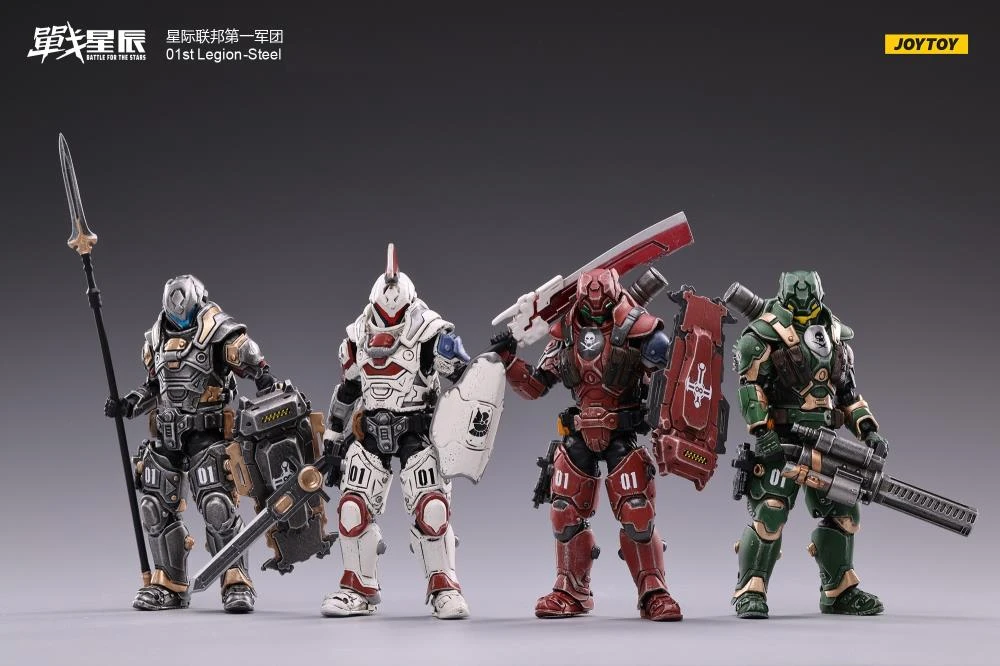 Battle For The Stars 01st Legion Steel Ghost 1/18 Scale Figure 10 Battle For The Stars 01st Legion Steel Ghost 1/18 Scale Figure - Image 8