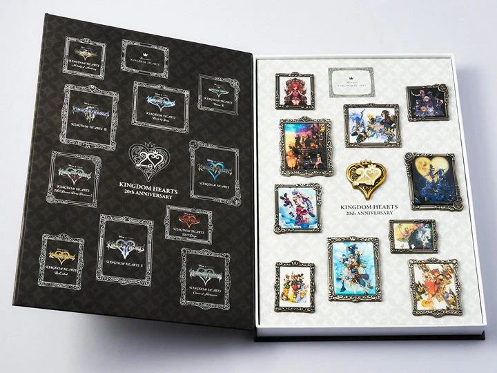 Kingdom Hearts 20th Anniversary Pin Box Vol. 1 3 Kingdom Hearts 20th Anniversary Pin Box Vol. 1