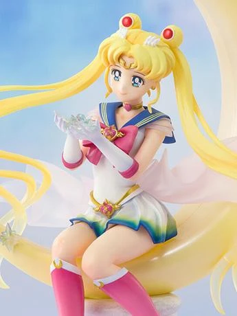 Bandai Sailor Moon Eternal FiguartsZero Chouette Super Sailor Moon (Bright Moon & Legendary Silver Crystal) 9 Bandai Sailor Moon Eternal FiguartsZero Chouette Super Sailor Moon (Bright Moon & Legendary Silver Crystal) - Image 7
