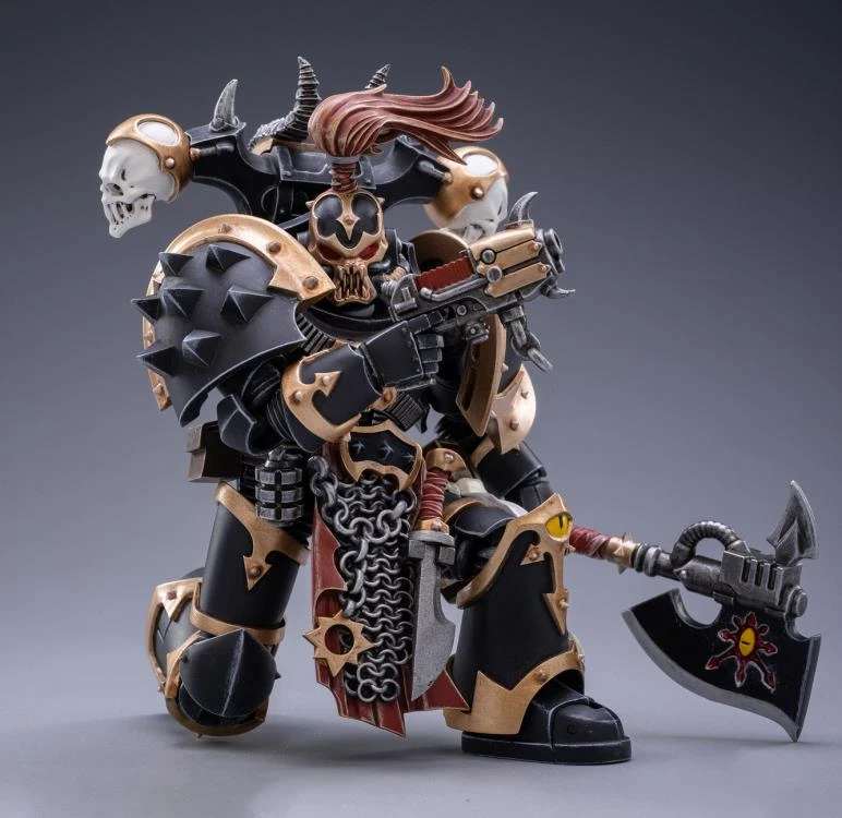 Warhammer 40K Black Legion Brother Narghast 1/18 Scale Figure 6 Warhammer 40K Black Legion Brother Narghast 1/18 Scale Figure - Image 4