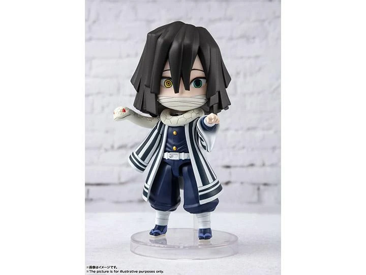 Bandai Demon Slayer: Kimetsu No Yaiba Figuarts Mini Obanai Iguro 6 Bandai Demon Slayer: Kimetsu No Yaiba Figuarts Mini Obanai Iguro - Image 4