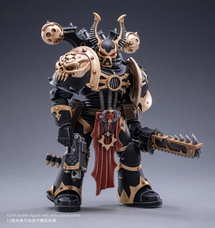 Warhammer 40K Black Legion Brother Talas 1/18 Scale Figure 4 Warhammer 40K Black Legion Brother Talas 1/18 Scale Figure - Image 2