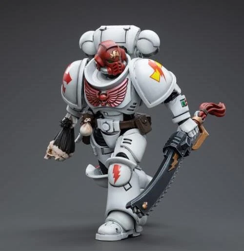 Warhammer 40K White Scars Assault Intercessor Sergeant Tsendbaatar 1/18 Scale Figure 8 Warhammer 40K White Scars Assault Intercessor Sergeant Tsendbaatar 1/18 Scale Figure - Image 6