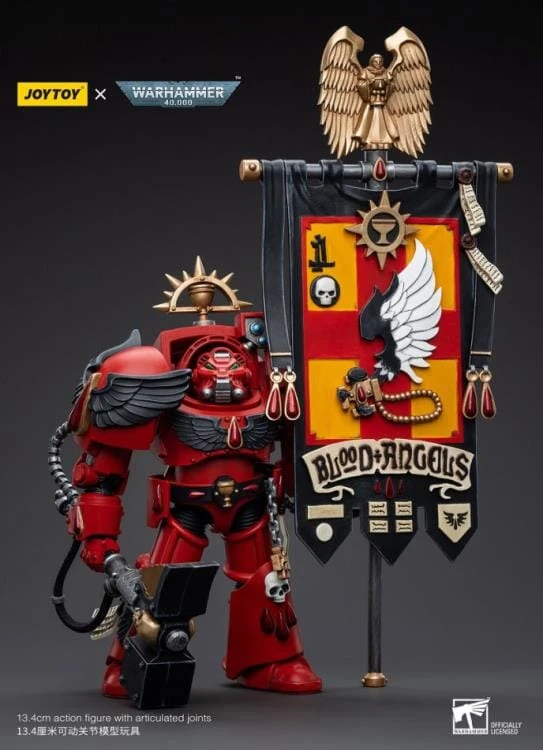Warhammer 40K Blood Angels Ancient Brother Leonid 1/18 Scale Figure 4 Warhammer 40K Blood Angels Ancient Brother Leonid 1/18 Scale Figure - Image 2