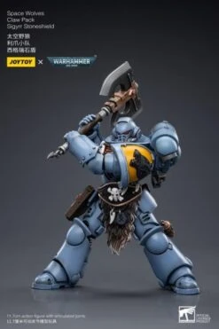 Warhammer 40K Space Wolves Claw Pack Sigyrr Stoneshield 1/18 Scale Figure -Cheap Figures Store ef0aaa76 cbb5 430b 8580 fae88634a104