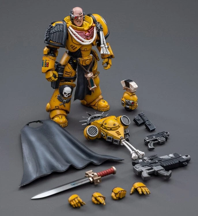 Warhammer 40K Imperial Fists Primaris Captain 1/18 Scale Figure 11 Warhammer 40K Imperial Fists Primaris Captain 1/18 Scale Figure - Image 9